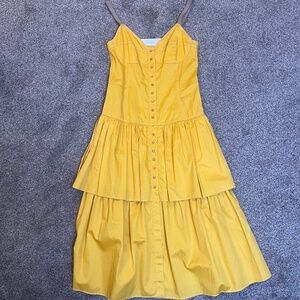 See By Chloe Yellow Maxi Dress Size Medium